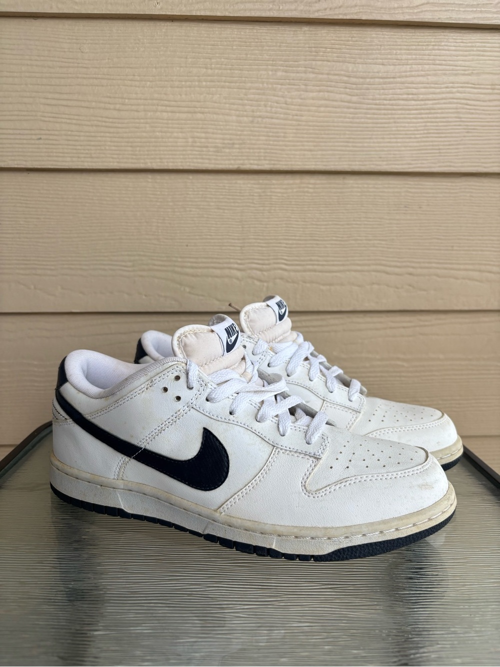 Vintage Nike Dunk Low SB Premium Obsidian Navy White Sneakers